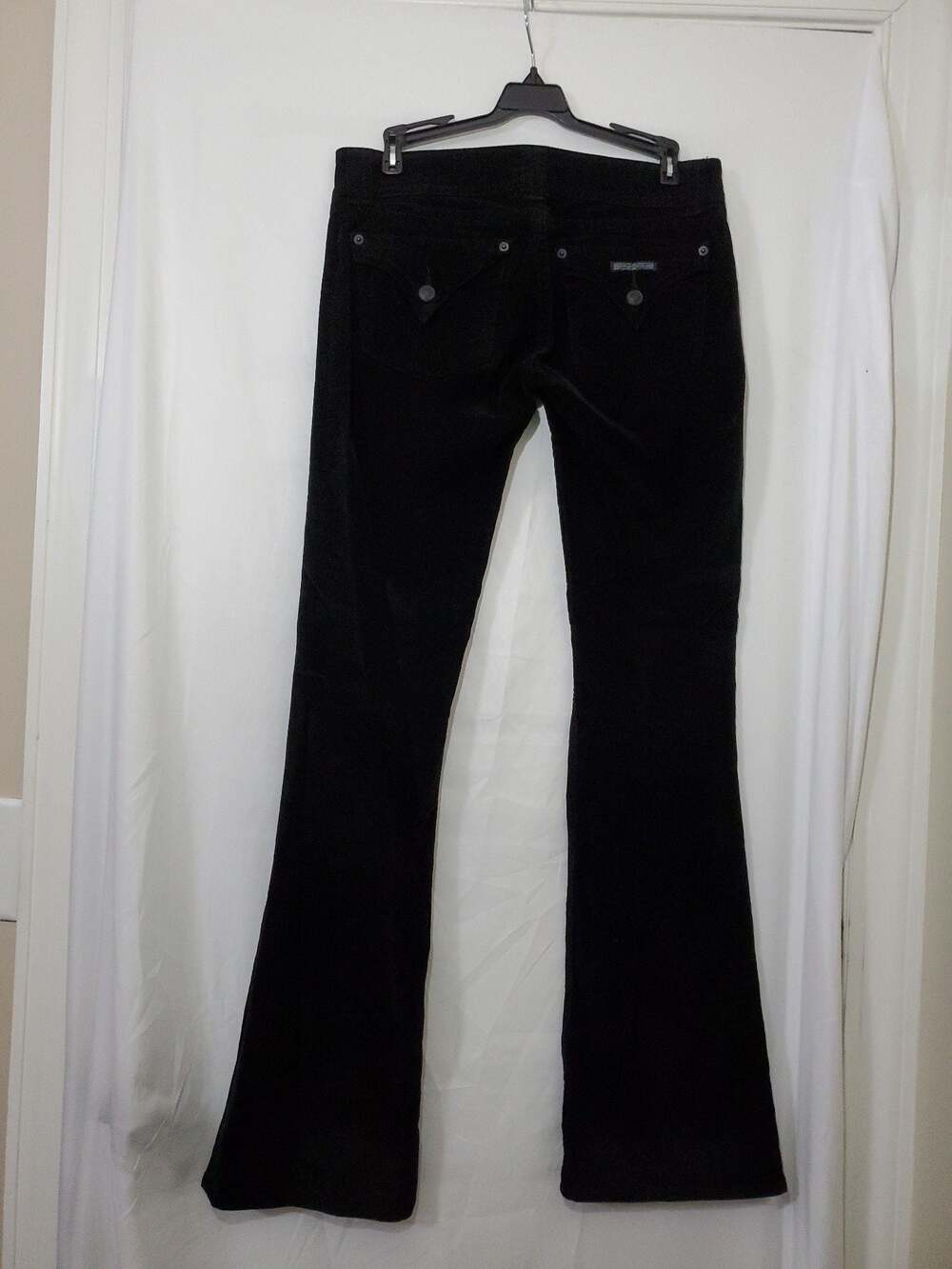 Hudson Signature Bootcut Corduroy Pants Black Size 27 - Picture 7 of 8